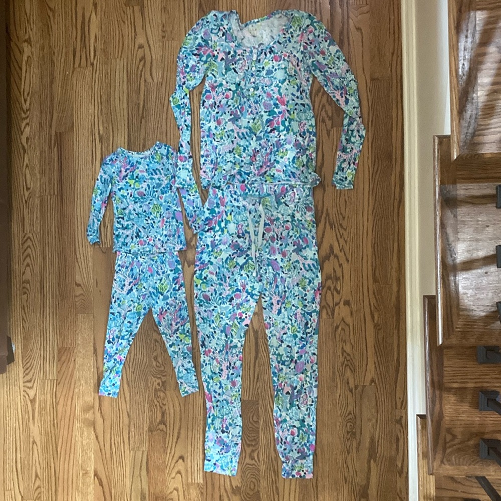 Mommy and Me Lilly Pulitzer Pajama Sets